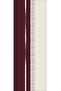 Silver Burgundy Woven Stain Resistant Premium Thai Feather Fabric Tablecloth Runner 40x140cm Rnr571 - 2
