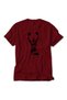 Boxing Fighter Silhouette Red T-Shirt