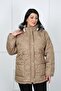 Women's Mink Bag Pocket Quilted Wool Large Size Coat