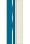 Silver Turquoise Woven Stain Resistant Premium Thai Feather Fabric Tablecloth Runner 40x140cm Rnr570 - 2