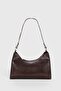 Women's Brown Baguette Bag - 195 Classic Std - 2