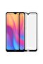 واقي شاشة نانو سيراميك أسود متوافق مع Redmi 8a، غطاء كامل، زجاج مرن غير قابل للكسر