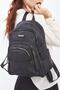 Women's Black Parachute Fabric Bag Cty-lbn-0410