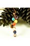 7 Chakras Natural Stone Reiki Pendant Amethyst Variscite Citrine Agate Tiger Eye Pink Quartz Lapis Lazuli