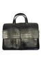 Men's Black Genuine Leather Briefcase & Laptop Bag