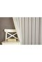 Striped Tulle Ecru 1-2,5 Medium Tight Pleat - 2