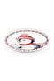 New Year's Penguin Stoneware Round Serving Plate 30cm New014 - 3