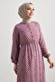 Siera Heart Polka Dot Woven Dress - Lilac - 2