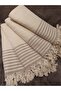 Organic (3.3.1.1) Buldan Diaper King Size Cotton Sofa-Sofa Bed Cover-Sofa Set Cream Brown