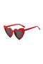 Heart Frame Sunglasses Cat Eye Heart Glasses Heart Retro Sunglasses - 6