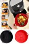20 Cm Round Airfryer Silicone Cooking Mold - Air Fryer Mold