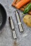 2-Piece Stainless Steel Push Salt Pepper Grinder – Yk475 C320.025 - 5
