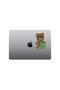 16X10 cm Braided Teddy Bear Car and Motor Bike Helmet Laptop Glass Sticker - 4