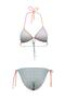 Geometrik Üçgen Kaplı Regular Düşük Bel Bikini Takımı TBESS22BT0002 - 8