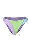 Lilac-Green Color Block Normal Leg Bikini Bottom TBESS23BA00174 - 8