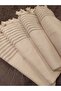 Organic (3.3.1.1) Buldan Diaper King Size Cotton Sofa-Sofa Bed Cover-Sofa Set Cream Brown - 2