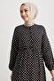Siera Heart Polka Dot Woven Dress - Black - 2