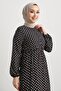 Siera Heart Polka Dot Woven Dress - Black - 3