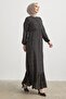 Siera Heart Polka Dot Woven Dress - Black - 4