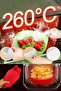20 Cm Round Airfryer Silicone Cooking Mold - Air Fryer Mold - 3