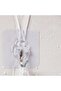 Self Adhesive Transparent Hanger Metal Hook Hanger 5 Pieces - 7