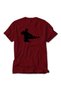Taekwondo Karate Silhouette Red T-Shirt