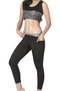 100% Unisex Corset Set Thermal Sauna Sports Corset Tights and Athlete Set Two in One