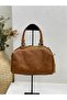 Zd191-4 Cylinder Genuine Leather Handbag Women - 4