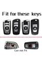 Car Key Case for BMW F10 F20 F30 X3 X4 G20 G30 F11 F25 F31 F34 M4 I3 - 5
