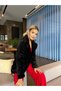 Collared Plush Fur Coat - 7