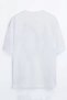 ?harmandar You're My Crush Printed Unisex White Oversize T-shirt - 2