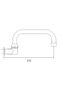 Life Series Convertible Single Body Wall To Sink Faucet (SINGLE INLET) - 2