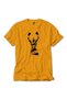 Boxing Fighter Silhouette Yellow T-Shirt