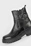 Women's Black Genuine Natural Leather Boots & Booties Size 35-41 - 6