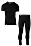 Men's Viloft Crew Neck Short Sleeve Bodysuit / Leggings Thermal Underwear Set