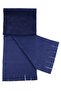 Unisex Navy Blue Fleece Scarf Shawl Camisole - 3