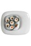 Vardera White Dessert Plate 31x26 Cm - 2