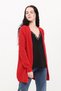Women's Red Knitwear Cardigan - 5