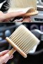 ® 4Pcs Wooden Handle Soft Bristle Brush Detailed Dust Removal Cleaning Brush For Car - 7