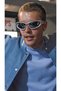 Unisex Sunglasses Women Men Sports Techno New Model Image Style Silver Gray Mirrored Glass Space Justin
