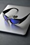 Frederick Women Men Uv400 Protected Blue Black Space Mirrored Image Style New Season Sunglasses - 3