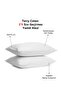 Terry Cotton Cotton 2-Piece Covered Liquid Waterproof Pillow Protector Mattress 50x70 Cm - 2