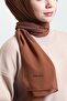 Karaca Nano Crepe Shawl - Brown - 2