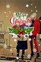 Colorful Crown Christmas Decorations and Snowflakes Living Room Kitchen Balcony Home Wall Decoration Paper Sticker Set