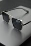 Arlo Unisex Women Men Uv400 Protected Gray Silver Black New Season Sunglasses - 2