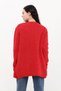 Women's Red Knitwear Cardigan - 7