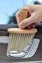 ® 4Pcs Wooden Handle Soft Bristle Brush Detailed Dust Removal Cleaning Brush For Car - 4