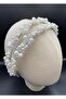 Crystal Stone Stylish and Elegant Wedding and Engagement Bridal Crown and Hair Accessory - 3