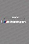 Bmw M Motorsport Logo Windshield Sticker 60×7 Cm Foil Vehicle Label Coating Windshield Lettering - 2