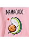 سويت شيرت برقبة دائرية مطبوع عليه Mamacado للحوامل - 4